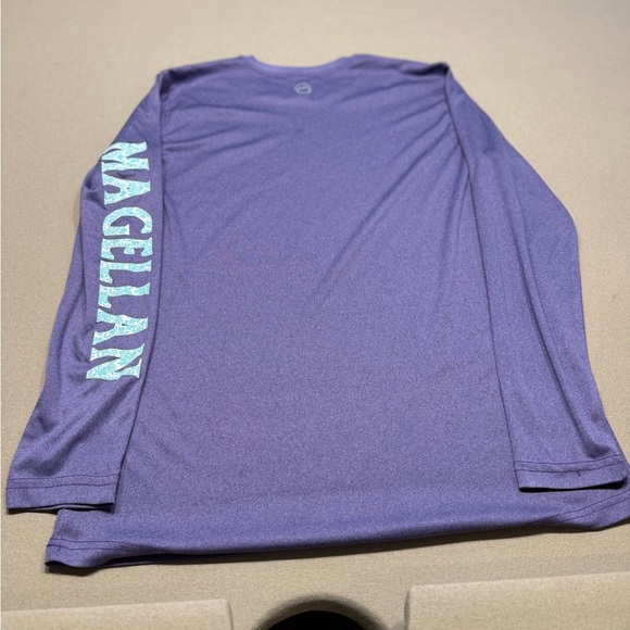 Magellan Outdoors Purple Long Sleeve Tee - Picture 4 of 6